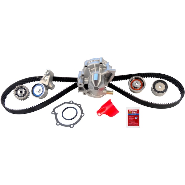 PowerGrip Premium OE Timing Belt Component Kit w/Water Pump, TCKWP304