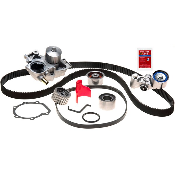 PowerGrip Premium OE TimingBelt Component Kit w/Water Pump, TCKWP304ASF