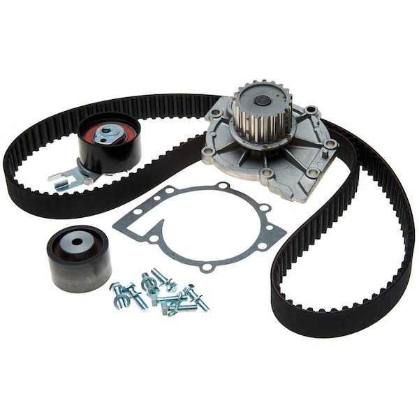 PowerGrip Premium OE Timing Belt Component Kit w/Water Pump, TCKWP319