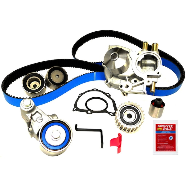 High Performance Timing Belt Component Kit w/Water Pump, TCKWP328RB