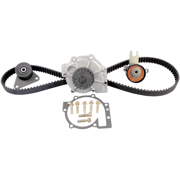 PowerGrip Premium OE Timing Belt Component Kit w/Water Pump, TCKWP331B