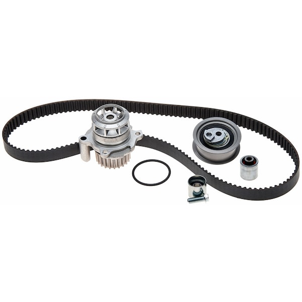 PowerGrip Premium OE Timing Belt Component Kit w/Water Pump, TCKWP334M