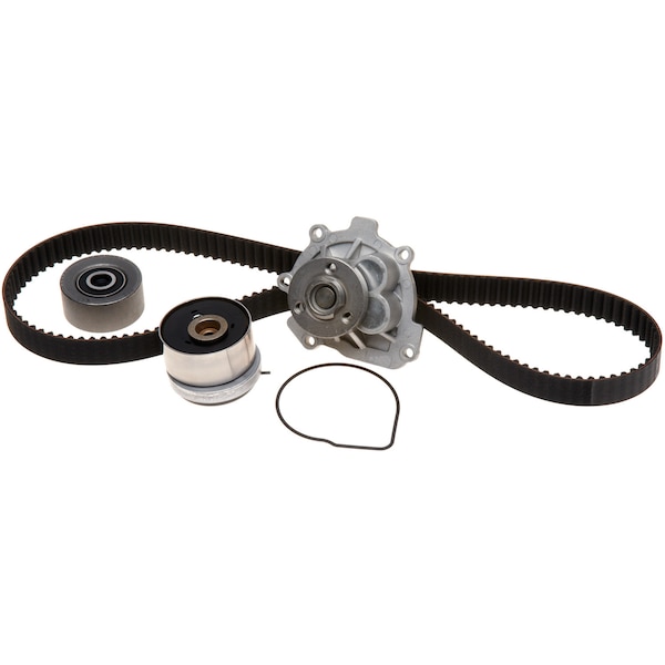 PowerGrip Premium OE Timing Belt Component Kit w/Water Pump, TCKWP338