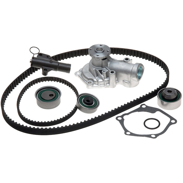 PowerGrip Premium OE Timing Belt Component Kit w/Water Pump, TCKWP340