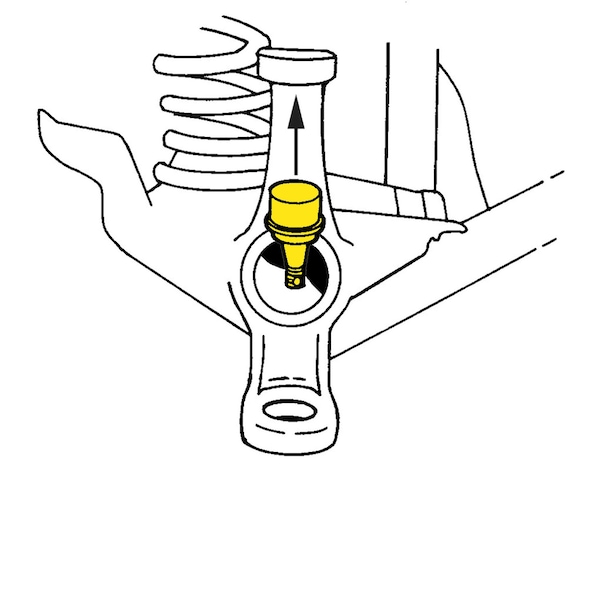 Suspension Ball Joint - Front Upper, K7396