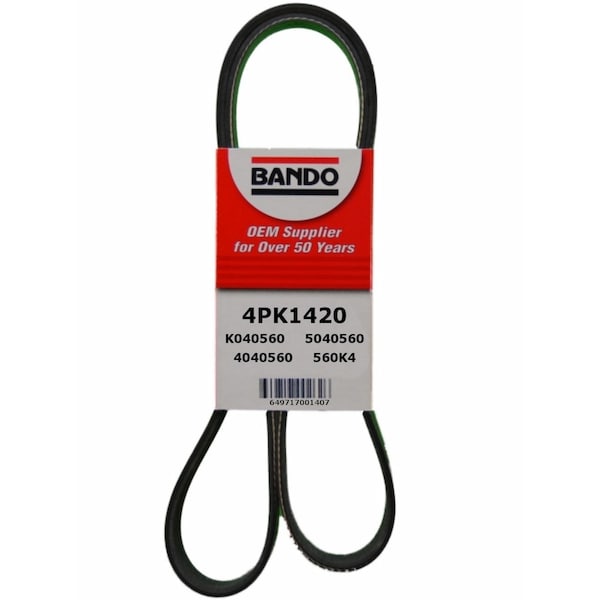 Serpentine Belt, 4PK1420