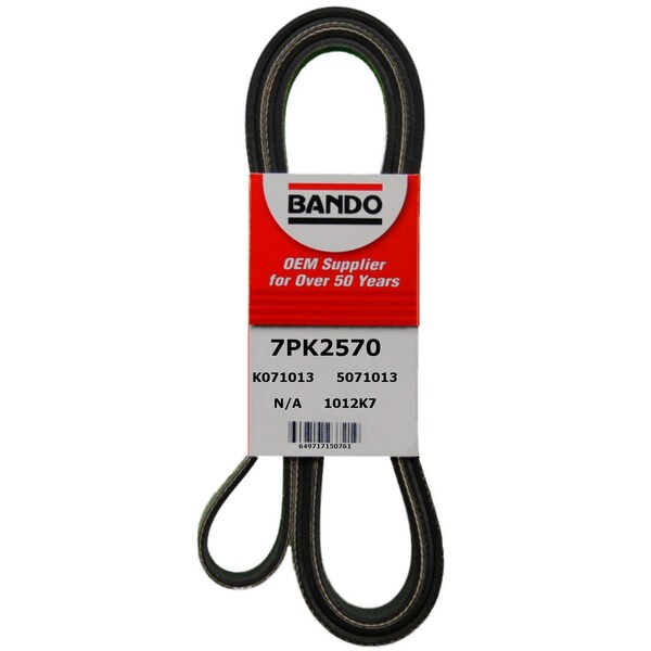 Serpentine Belt, 7PK2570