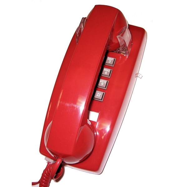 255400V0E27MD Wall Phone w/MSG Light