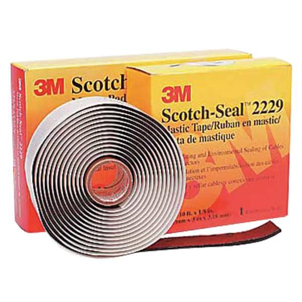 ElectricalTape, Rubber, Black, Strip, PK40