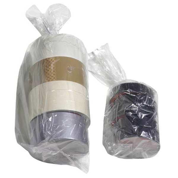 Open Poly Bags, 36" x 16", 1.50 mil, Clear, None, 250 PK