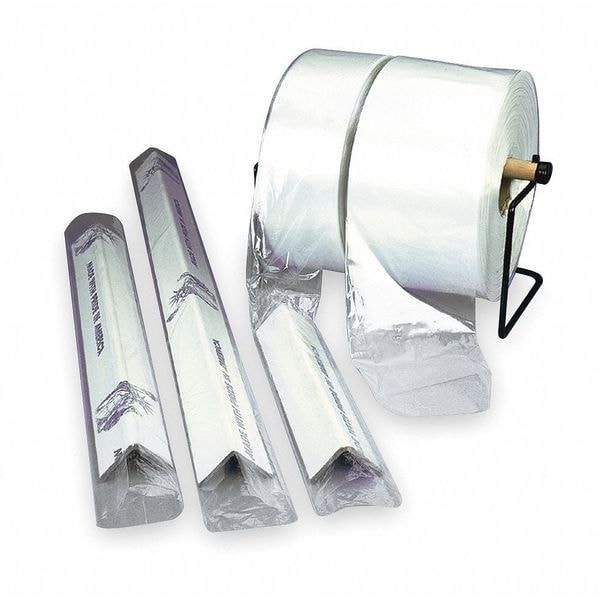 Poly Tubing, 38" x 2150 ft., 2 mil, Clear, None