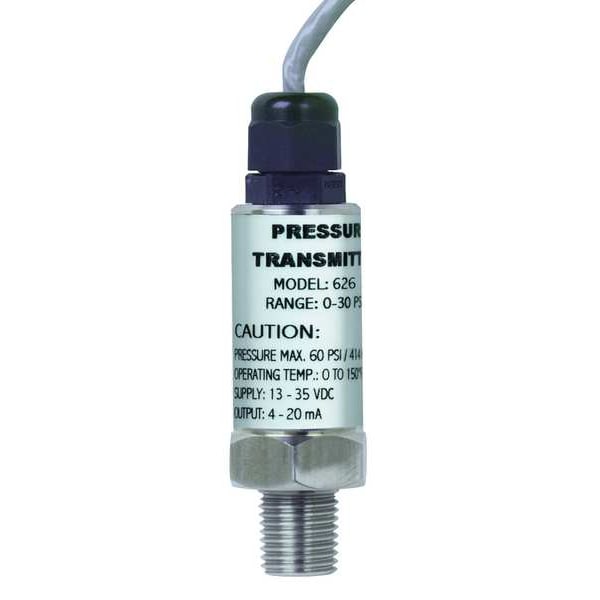 Pressure Transducer, 0-15psi, 36 In Lead