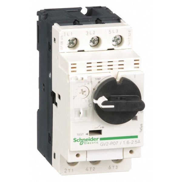Manual Motor Starter, Not Applicable, 3 P, 3 Phase, Selector Switch, 2.5 A