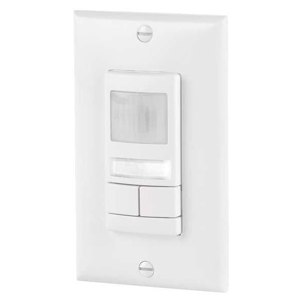 Occupancy Sensor, PIR/Micro, 2000sq ft, Wht