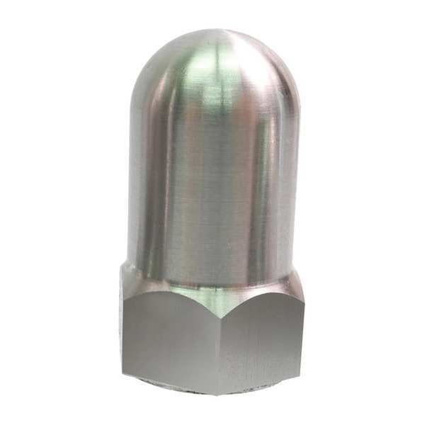 High Crown Cap Nut, 1/2"-13, 18-8 Stainless Steel, Plain, 1-3/4 in H