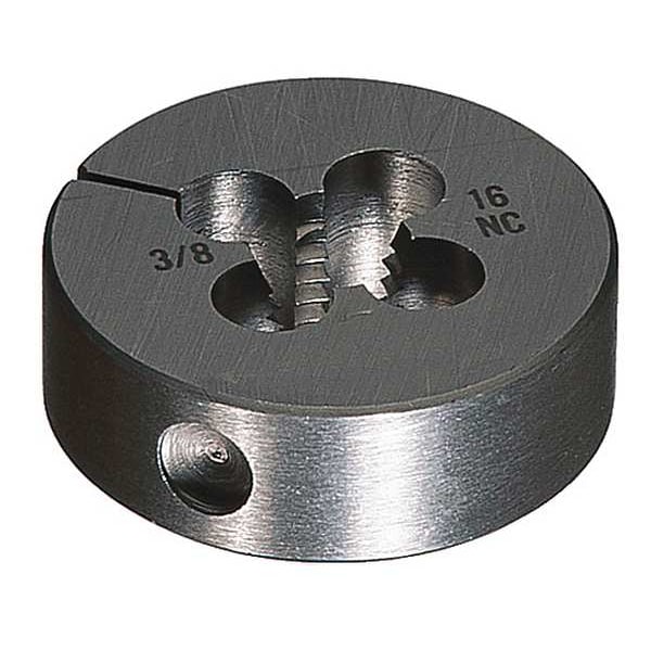 HSS Round Adjustable DIe 0710 Cle-Line 1-1/2In Outer Diameter 7/16-20UNF