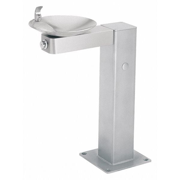 Barrier-Free Steel Pedestal Fountain