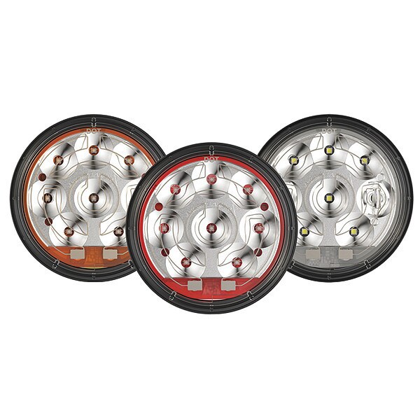 DOT LED Heated Stop/Tail Light, 12/24V