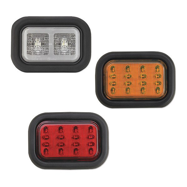 LED Stop/Tail, Deutsch, Wires, 12/24V