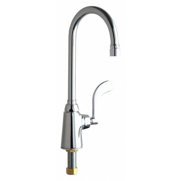 Manual Single Supply Sink Faucet, Single Hole Mount, Chrome plated 1 Hole