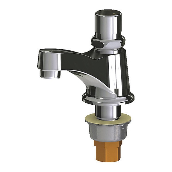 Metering Single Faucet Metering, Single Hole Mount, Chrome plated 1 Hole