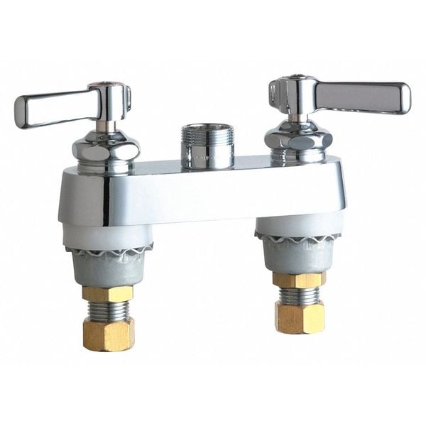 Manual Bar/Pantry Faucet, 4" Mount, Chrome plated