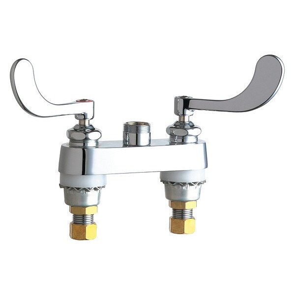 Manual Bar/Pantry Faucet, 4" Mount, Chrome plated