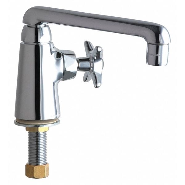 Laboratory Sink Faucet, Single Hole Mount, Chrome plated 1 Hole
