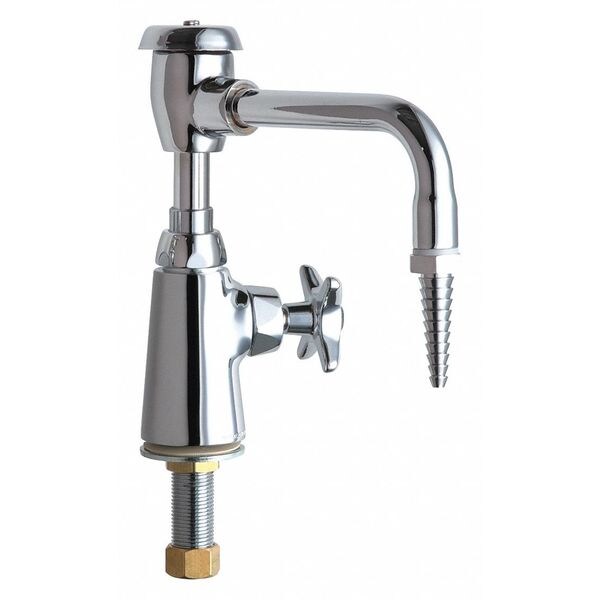Single Inlet Cold Water Faucet With, Single Hole Mount, Chrome plated 1 Hole