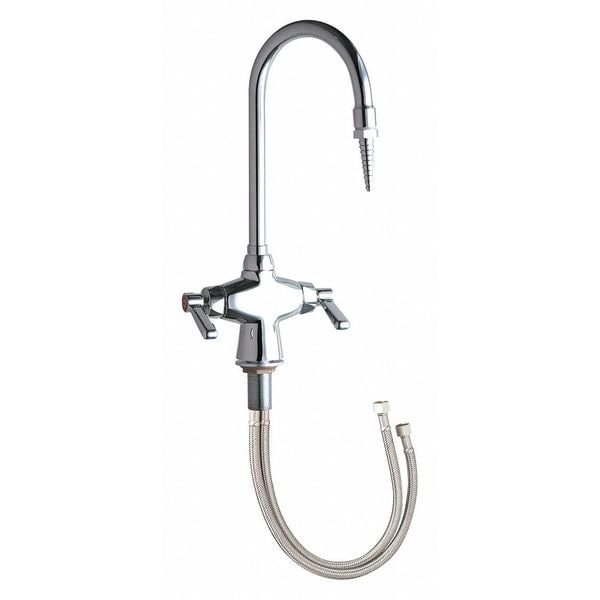 Hot And Cold Water Mixing Faucet, Single Hole Mount, Chrome plated 1 Hole
