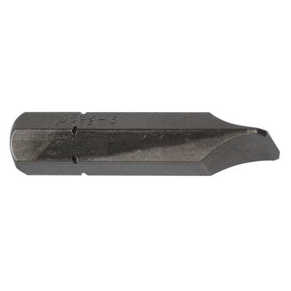 Torsion Bit, SAE, 5/16", Hex, 8F-10R, PK5