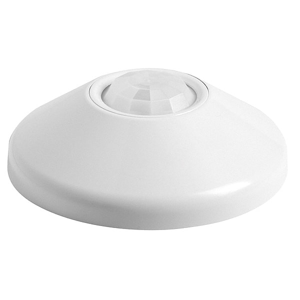 Occupancy Sensor, PIR, 2500 sq ft, White