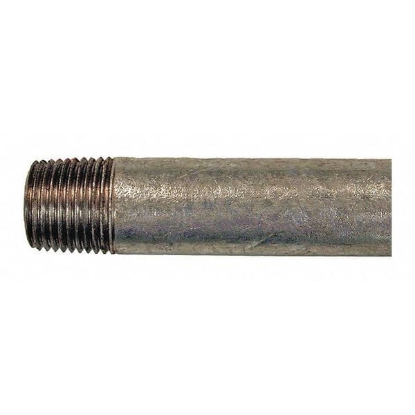 2" x 3 ft. Galvanized Steel Ready Cut Pipe