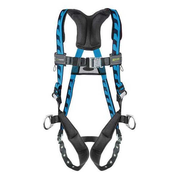 AirCore(TM) Full Body Harness, L/XL, 400 lb., Quick-Connect Chest/ Tongue Leg Straps