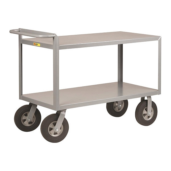 Utility Cart, 12 ga. Steel, 1500 lb Load Capacity, 54" L, 24" W