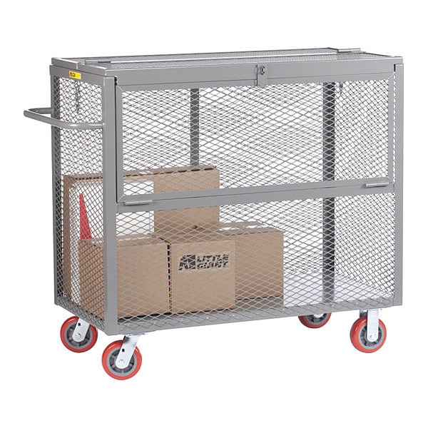 Utility Cart, 13 ga. Metal, 3600 lb Load Capacity, 24" W, 46" H