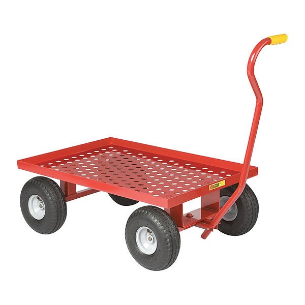 Wagon Truck, 12 ga. Steel/Vinyl (H/Grip), 1200 lb Load Capacity, 24" W