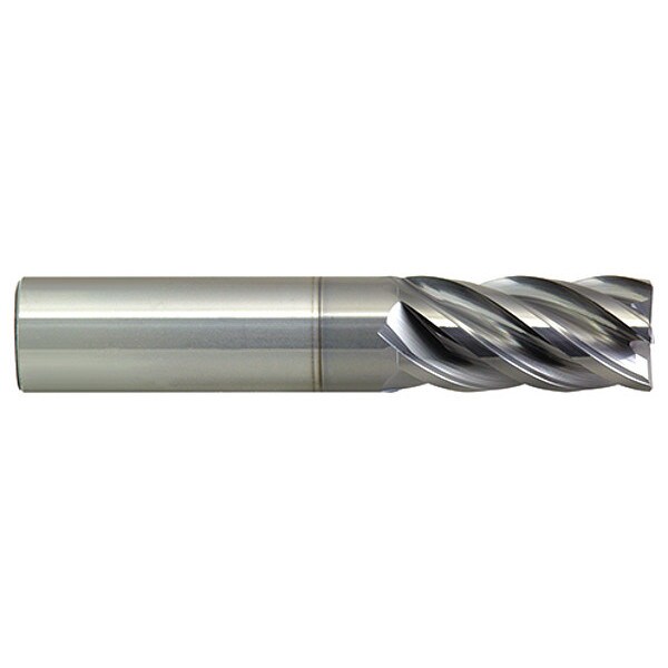 Carbide Hp End Mill R.120 3/4"X2-1/4, Number of Flutes: 5