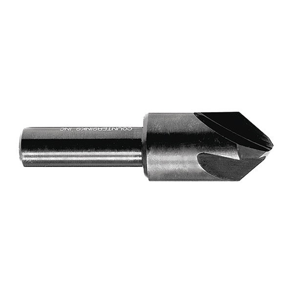 Drill Point Countrsnk, HSS, 120 deg., 3/16"