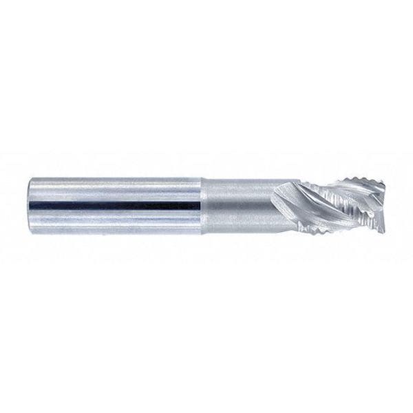 Rougher End Mill, .060 rad, 1" x 1-1/4", Overall Length: 5"