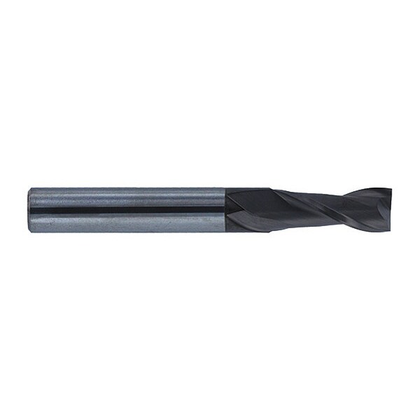 Carbide HP End Mill, Sqr, 1/4" x 3/4", Finish: DLC
