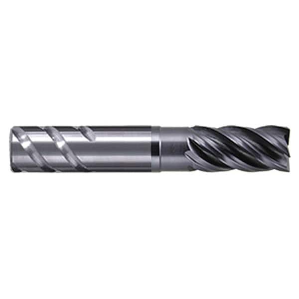 End Mill, HP, Carbide, R.060, 1/2" x 1, Overall Length: 3"