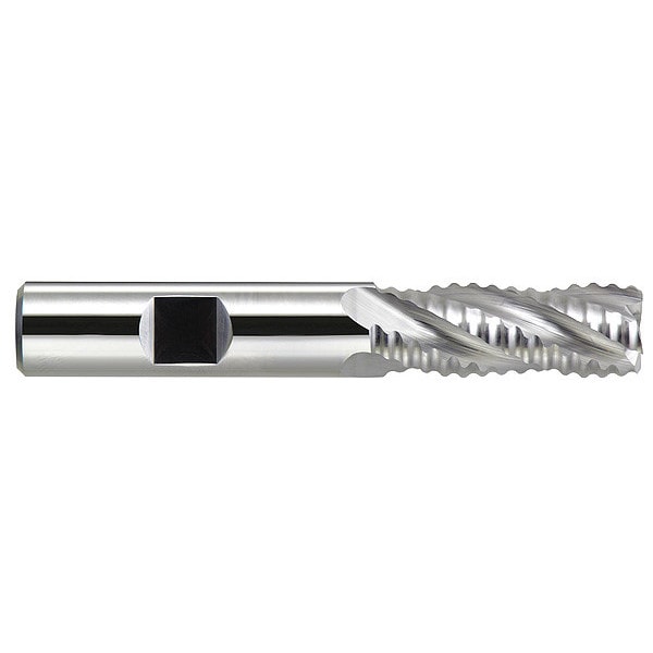 End Mill, Coarse-Rougher, Square, 3/4 x 3, Overall Length: 5-1/4"