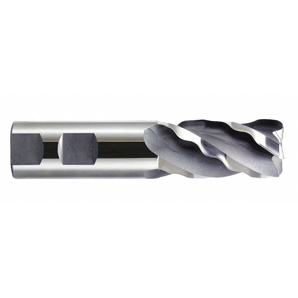 Aero Rougher End Mill R.250 1-1/4"D, Finish: Bright