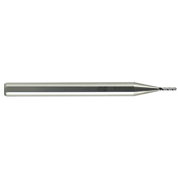 Carbide Micro End Mill, Ball, 0.050x0.150", Number of Flutes: 4
