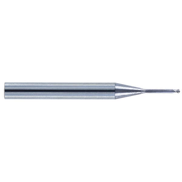Corner Radius End Mill Ball 4mmx3mm, Number of Flutes: 2