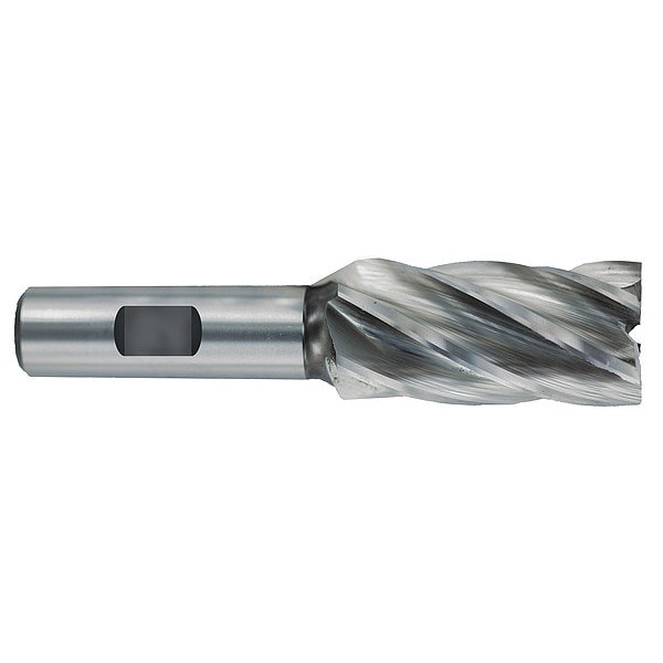 Hss Generl Purpose End Mill, Sq., 1x1-1/2", Number of Flutes: 8