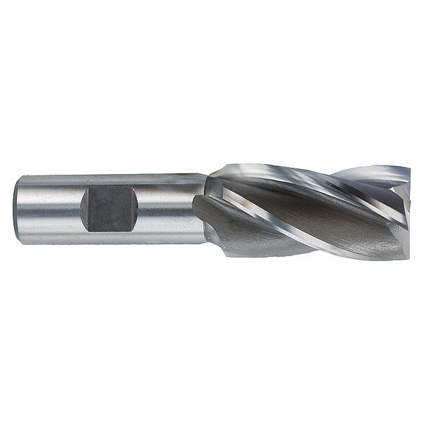 Hss Generl Purpose End Mill, Sq., 1x1-7/8"