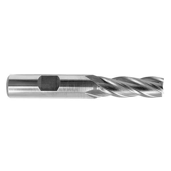 Hss Generl Purpose End Mill, Sq., 8mmx3/4", Length of Cut: 3/4"