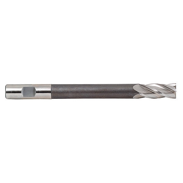 Hss General Purpose End Mill, Sq., 3/4x2", Milling Dia.: 3/4"